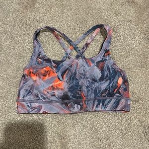 Colorful lululemon bra size 2
